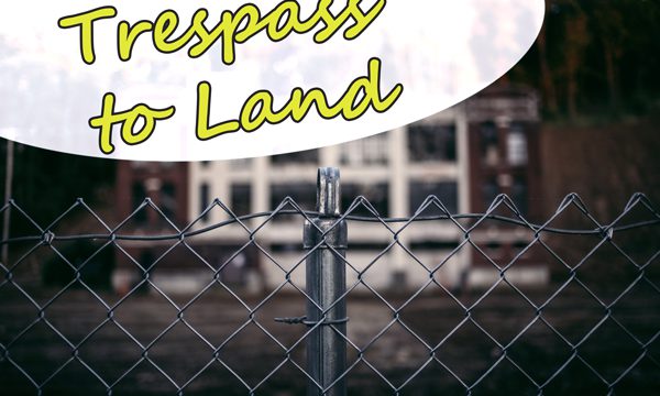 Trespass to land